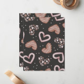 Harten Patroon 35 Notitiekaartje (Voorkant / Achterkant in situ)