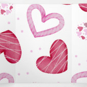 Harten Patroon 36 Drieluik Wenskaart (Binnenkant midden)