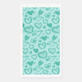 Harten Patroon 60 Servet (Voorkant)