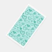 Harten Patroon 60 Servet (Hoek)