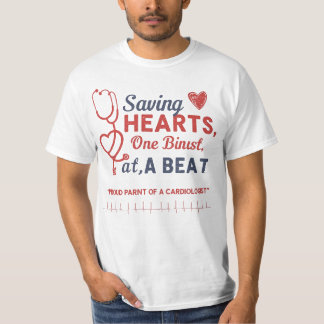 Harten Redden, Eén Hartslag per Tijd – Trots Ouder T-shirt