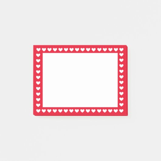 Harten rond post-it® notes (Voorkant)