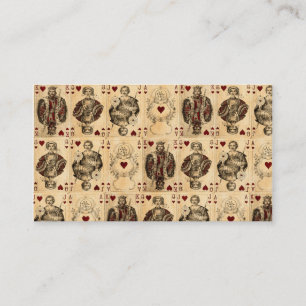  harten spelen Kaarten Koning Jack Ace Visitekaartje