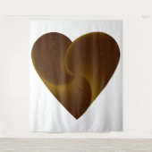 Harten Spiraal Tapijt Wandkleed (Voorkant)