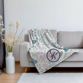 Harten, Start en Salie Leaves Sherpa Deken