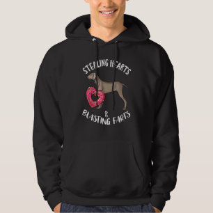 Harten Stelen Puntende Vriendjes Valentijn Hoodie