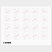 harten sticker (Vel)