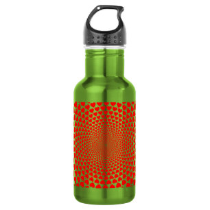 Harten Symbolen Rode Mandala Patroon-25870 Waterfles