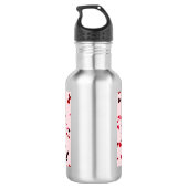 harten van de liefde waterfles (Achterkant)