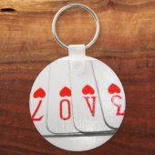 Harten van de Sleutelhanger van de liefde (Voorkant)
