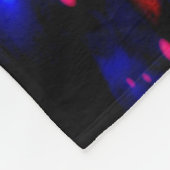 Harten van Glys Fleece Blanket Deken (Hoek)