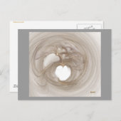 Harten van goud briefkaart (Voorkant / Achterkant)