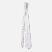 Harten van goud stropdas (Achterkant)