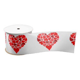 Harten van het liefdeslintje lint