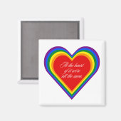 Harten van trots magneet (Voorkant / Achterkant)