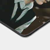 Harten vastgehouden door prikkeldraad computer mat (Hoek)