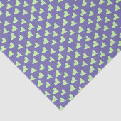 Harten voor ontkoppeling: groen en Paars Tissuepapier (Detail)