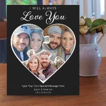 Harten Vorm Foto Collage Liefde Jubileum Herinneri