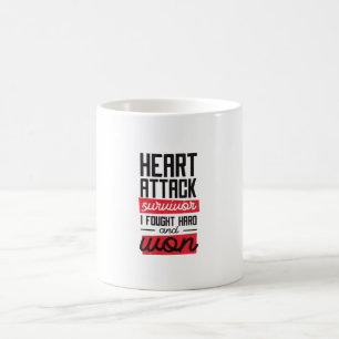 Hartenaanval overleving koffiemok