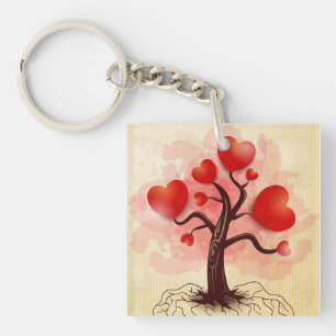 Hartenboom Sleutelhanger