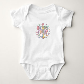 "Hartendief" Mutsje voor Babys - Zoete Valentijn Romper