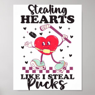 Hartendiefstal, net als ik Pucks Steel Funny Valen Poster