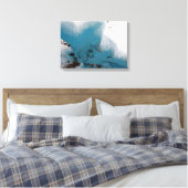 Hartengevulde gletsjer canvas afdruk (Insitu (Slaapkamer))