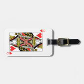 Hartenkoningin Bagagelabel (Voorkant horizontaal)