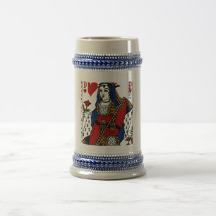 Hartenkoningin - Beer Stein Bierpul