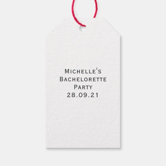 Hartenkoningin Cadeaulabel (Achterkant)