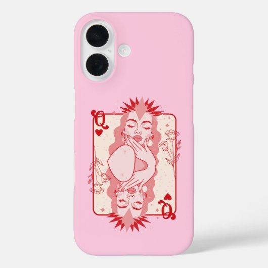 Hartenkoningin Case-Mate iPhone Case (Achterkant)