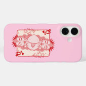 Hartenkoningin Case-Mate iPhone Case (Achterkant (horizontaal))