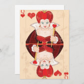 Hartenkoningin Kaart (Voorkant / Achterkant)