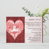 Hartenkoningin Kaart (Staand voorkant)