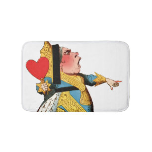 Hartenkoningin Klassieke Alice in Wonderland Badmat