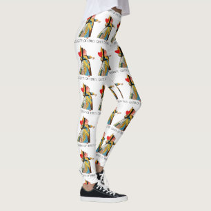 Hartenkoningin Klassieke Alice in Wonderland Leggings