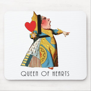 Hartenkoningin Klassieke Alice in Wonderland Muismat