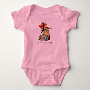Hartenkoningin Klassieke Alice in Wonderland Romper