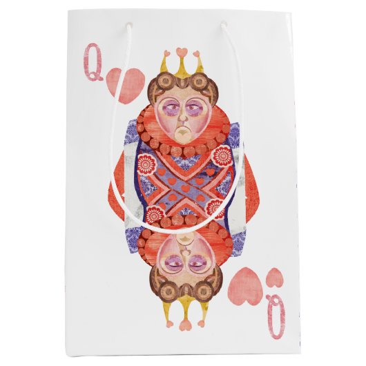 Hartenkoningin Medium Cadeauzakje (Voorkant)
