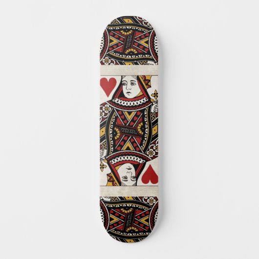 Hartenkoningin Skateboard (Voorkant)