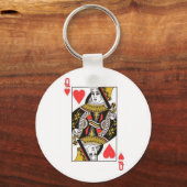 Hartenkoningin Sleutelhanger (Voorkant)