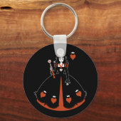 Hartenkoningin Sleutelhanger (Voorkant)