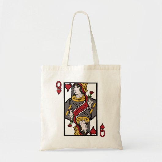 Hartenkoningin Tote Bag (Voorkant)