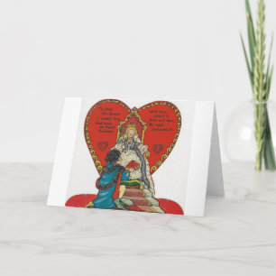  hartenkoningin Valentijn Feestdagen Kaart