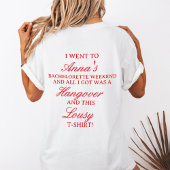 Hartenkoningin vrijgezellenfeestje Rotte T-shirt o