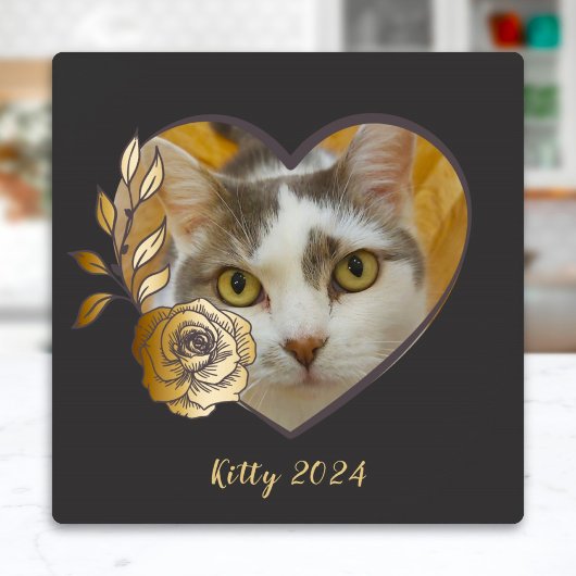 Hartenlijst Foto Tekst Easel Back Fotoplaat