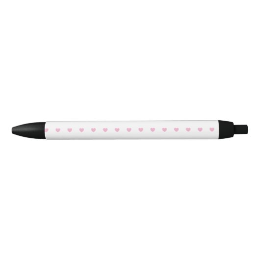 Hartenpatroon Zwarte Inkt Pen (Voorkant)