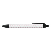 Hartenpatroon Zwarte Inkt Pen (Bovenkant)