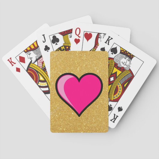 Hartenspeelkaarten Pokerkaarten (Achterkant)
