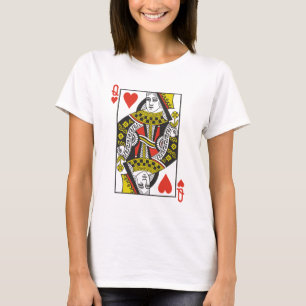 Hartenspeelkaarten T-shirt